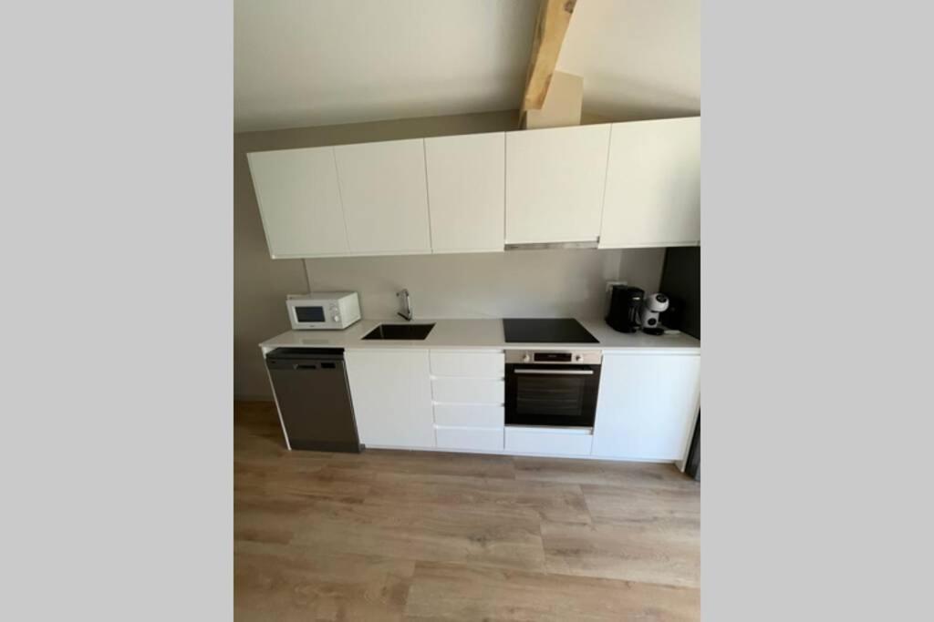 Ferienwohnung New Construction Penthouse With Pool And Wifi Osséja Exterior foto